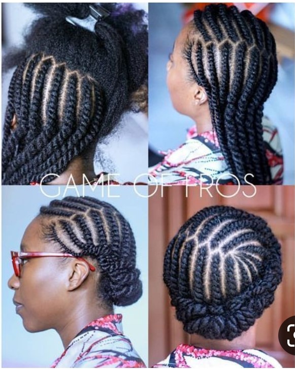 natural hairstyle for natural hair