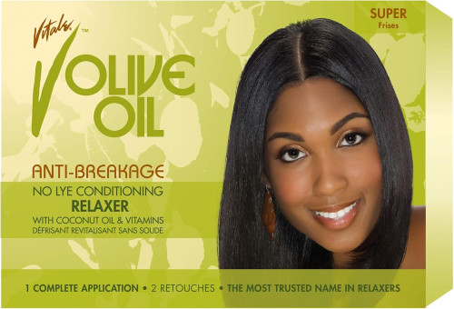 Vitale Olive Oil Relaxer Kit, Super