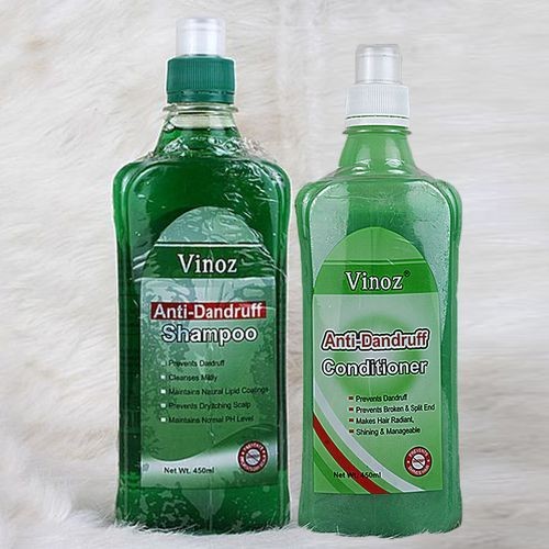 Vinoz Anti- Dandruff Shampoo And Conditioner - 450ML
