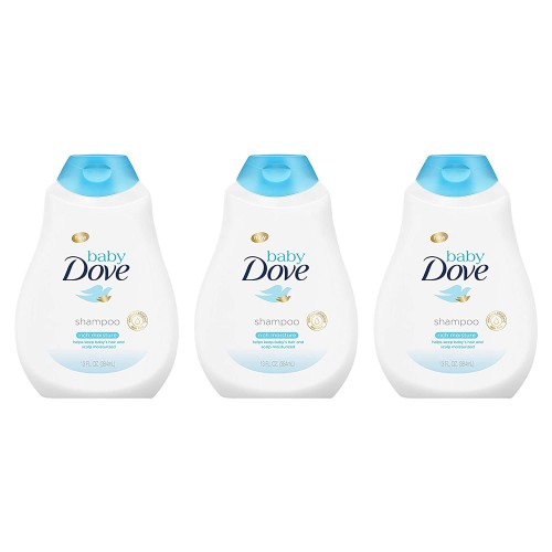 Baby Dove Tear Free Baby Shampoo Rich Moisture 13 oz, 3 count